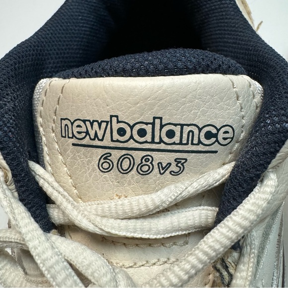 New Balance (MX608V3W) Men's 608 V3 White/ Navy Cross Trainer Shoes Size: 9 - Picture 7 of 9